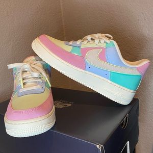 Easter Nike Air Force 1 pastel sneakers